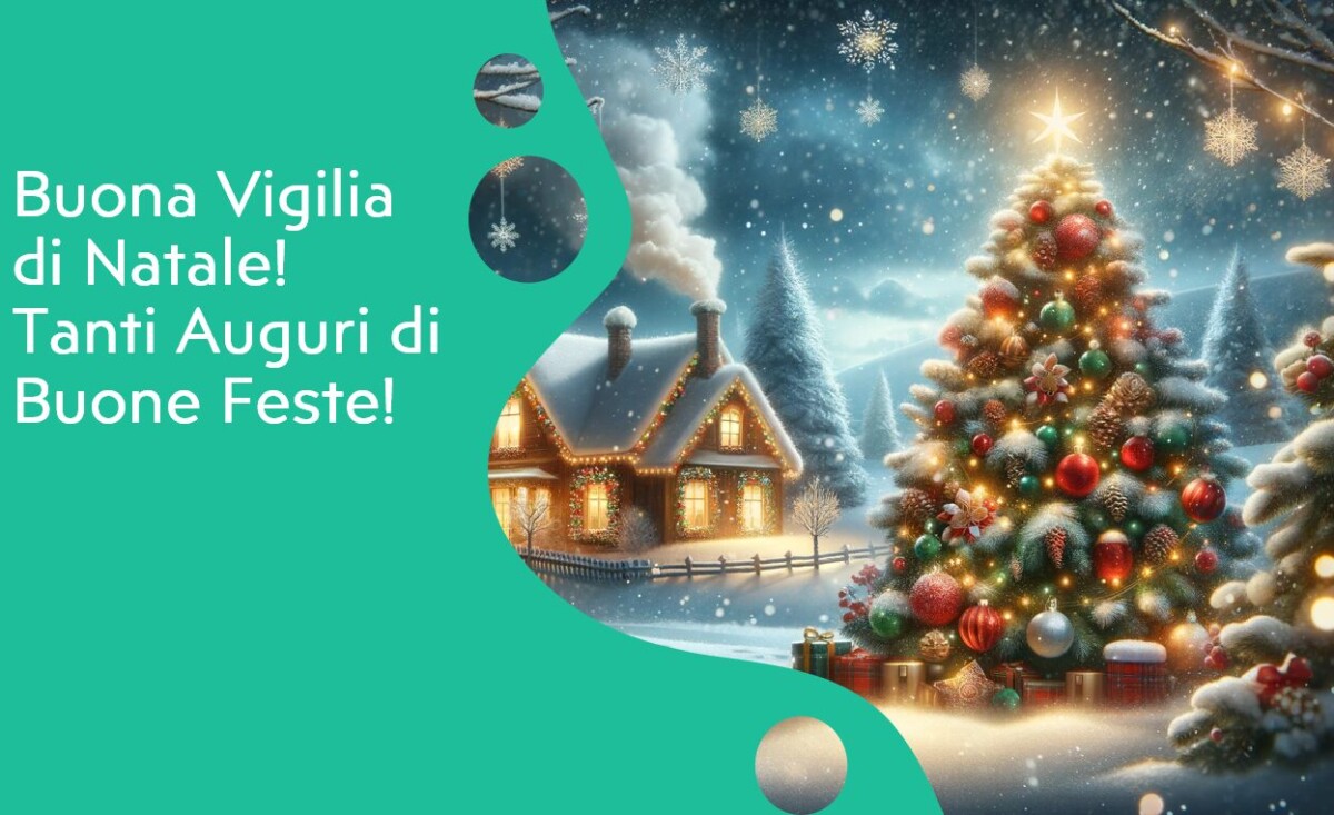 auguri buona vigilia di natale buone feste immagini nuove