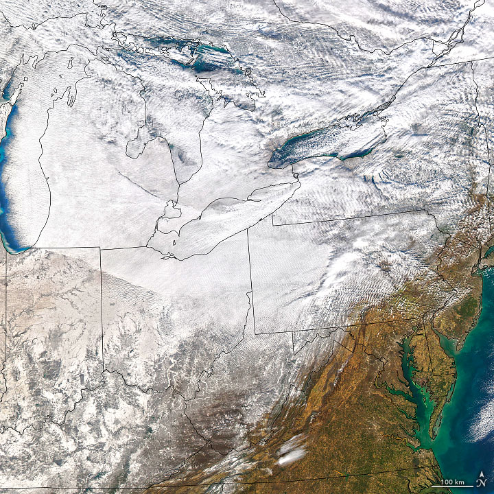 ciclone bomba usa satelliti nasa