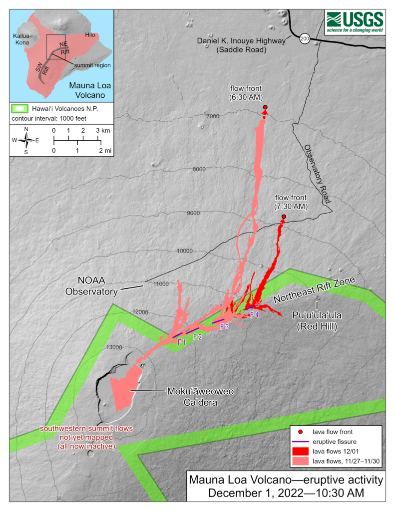 eruzione mauna loa hawaii