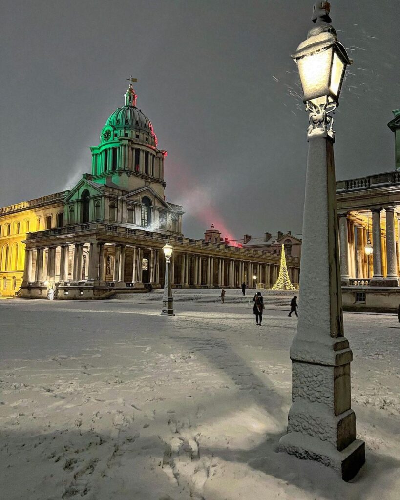 londra neve 12 dicembre 2022