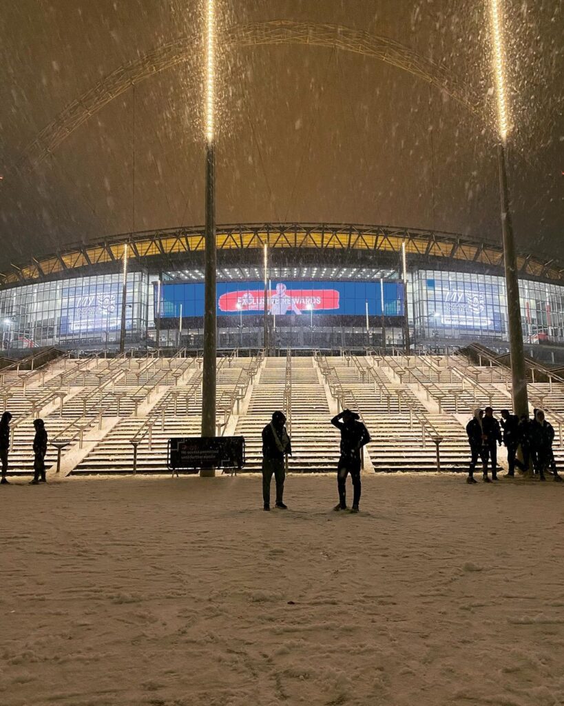 londra neve 12 dicembre 2022