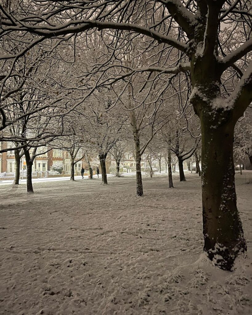 londra neve 12 dicembre 2022