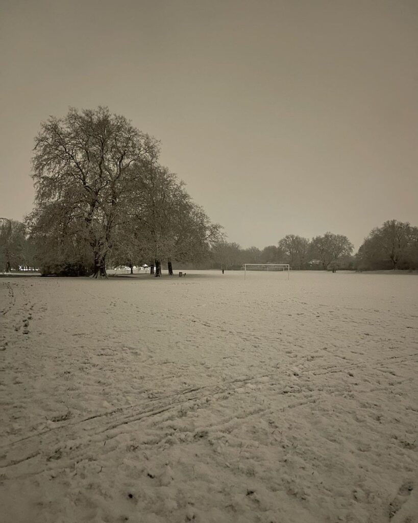 londra neve 12 dicembre 2022