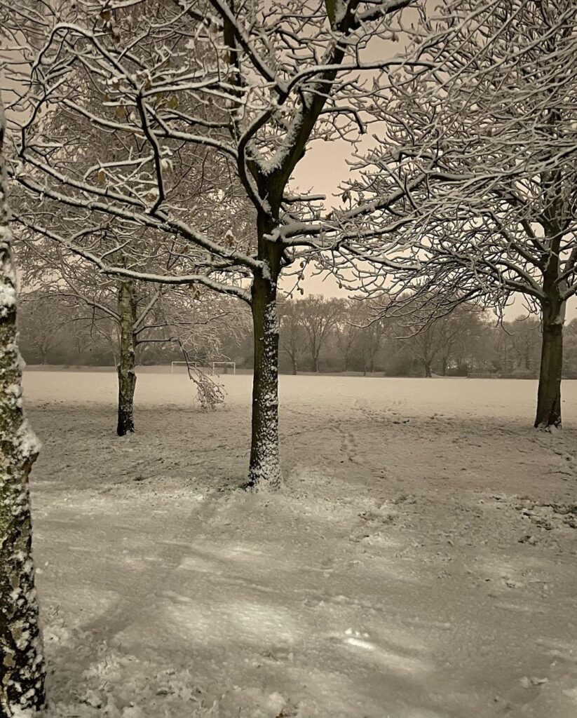 londra neve 12 dicembre 2022