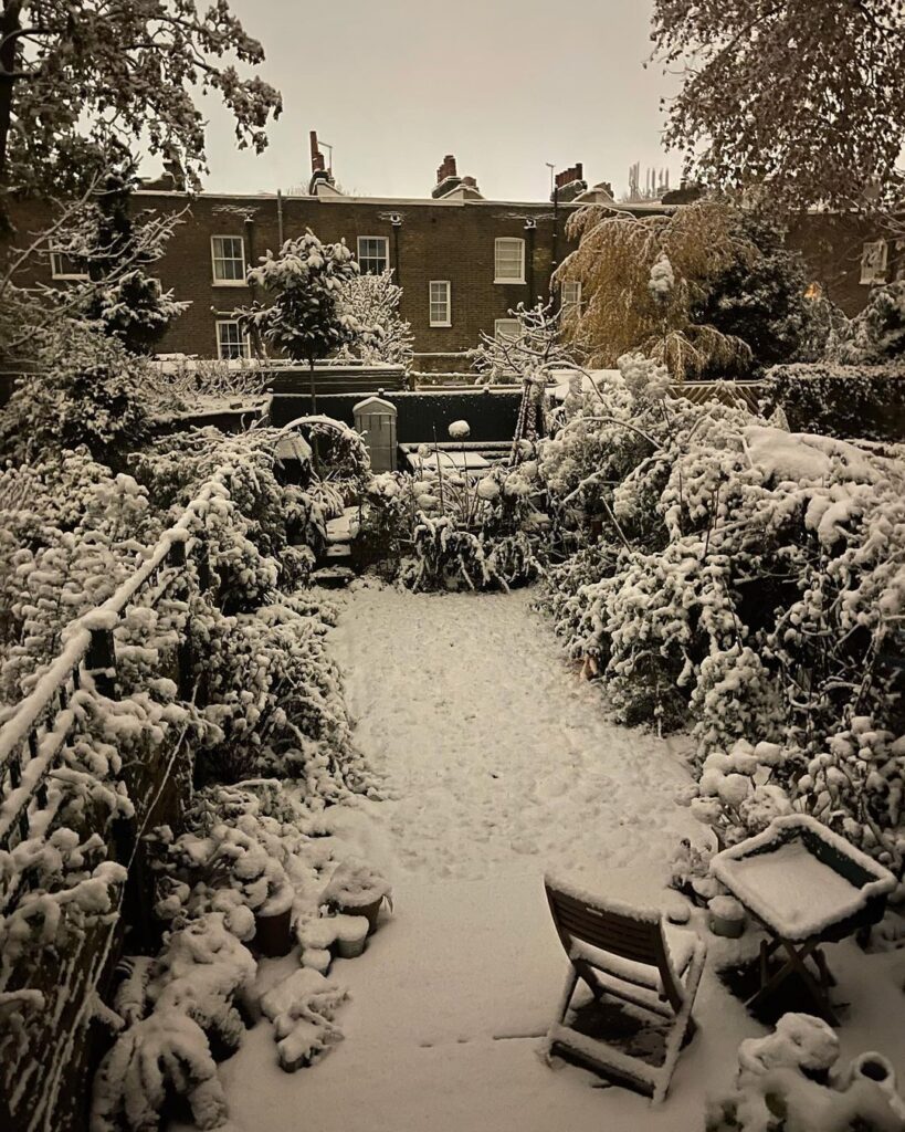 londra neve 12 dicembre 2022