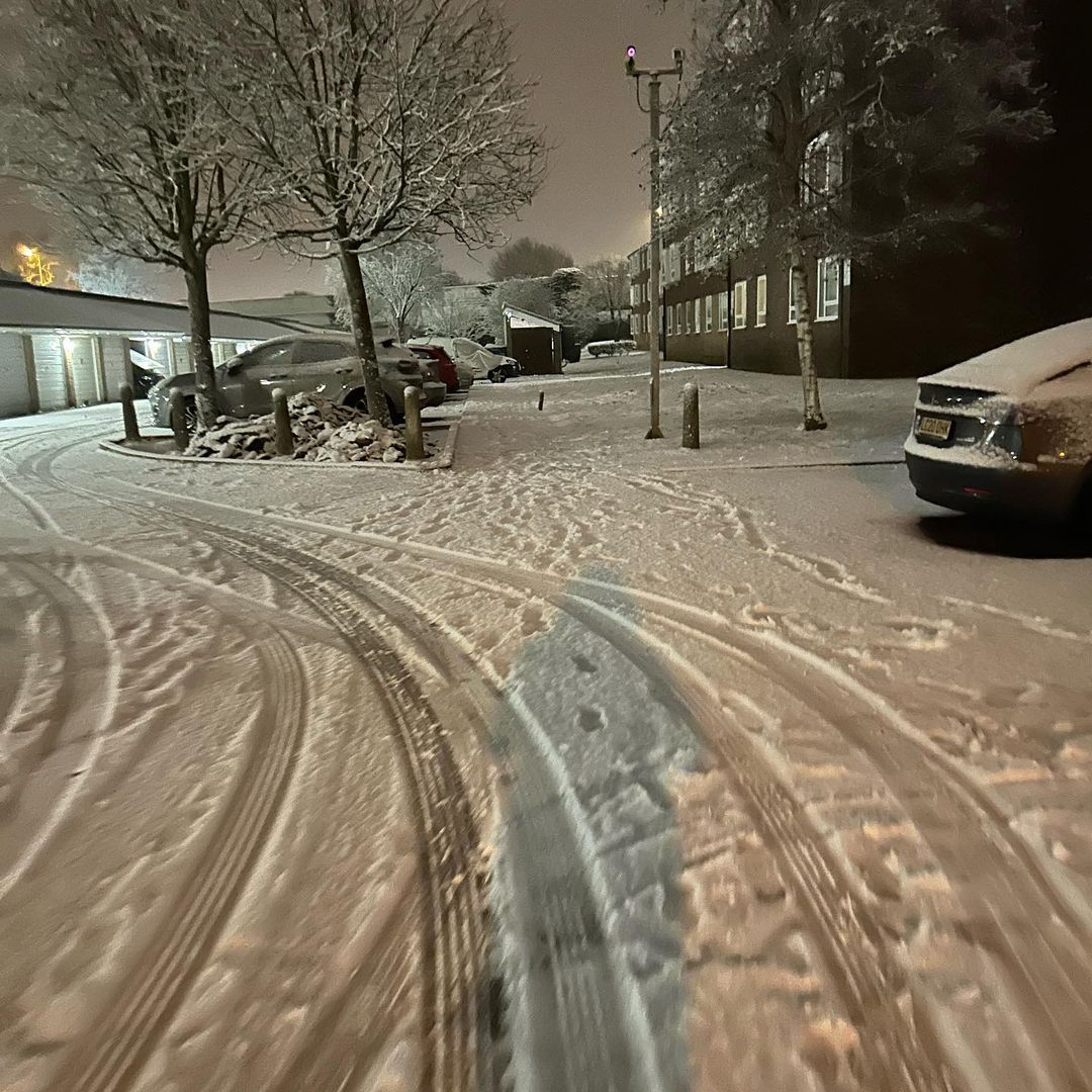 londra neve 12 dicembre 2022