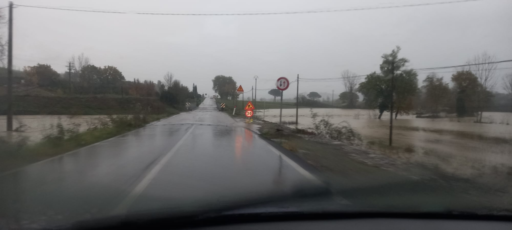 maltempo toscana allagamenti buonconvento