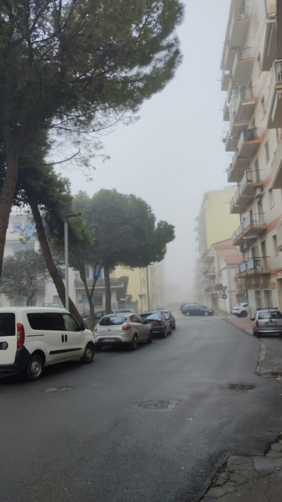 nebbia termoli molise