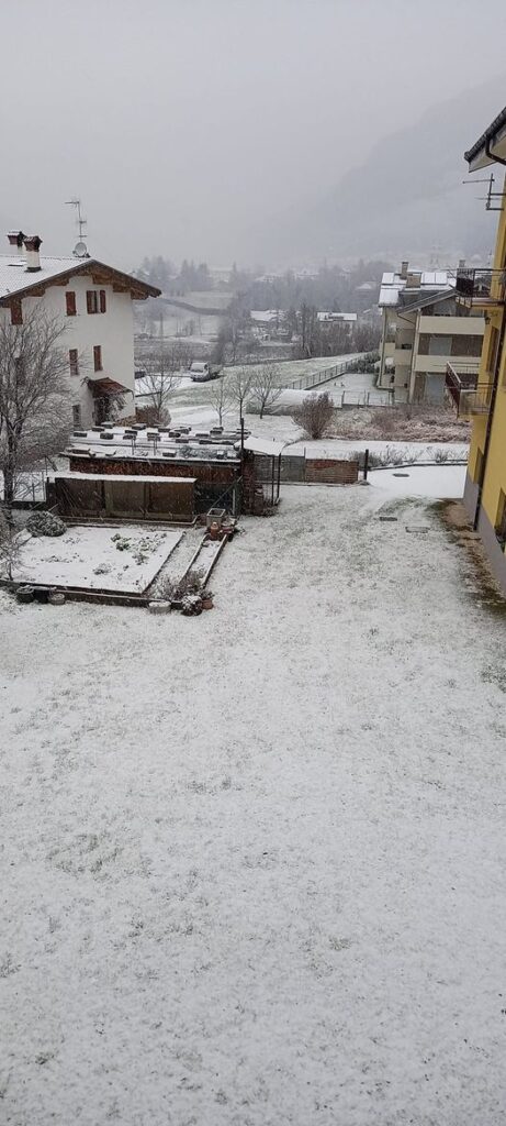 neve agordo veneto 9 dicembre 2