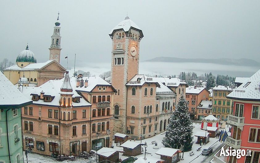 neve asiago veneto 9 dicembre