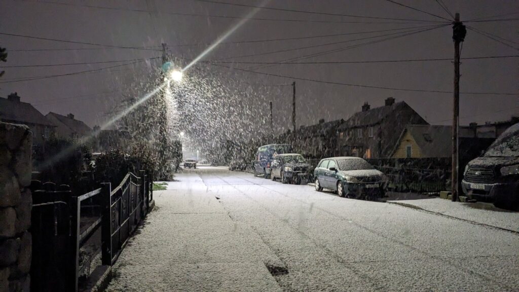 neve irlanda