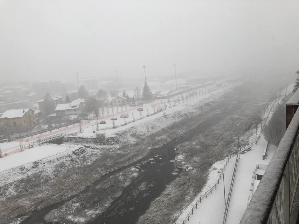 neve millesimo liguria