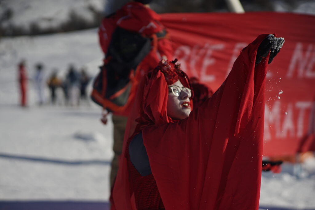 protesta clima extinction rebellion sestriere