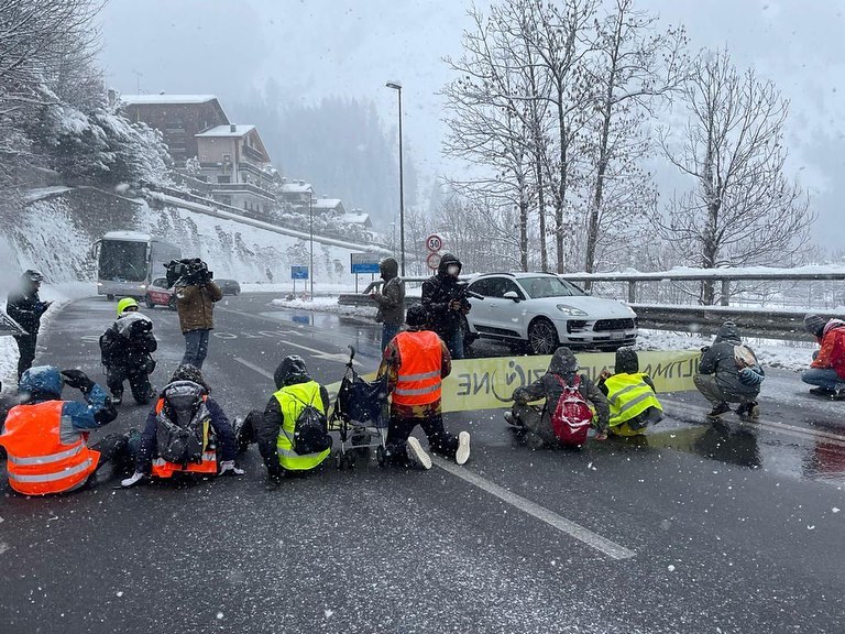 protesta clima monte bianco 8