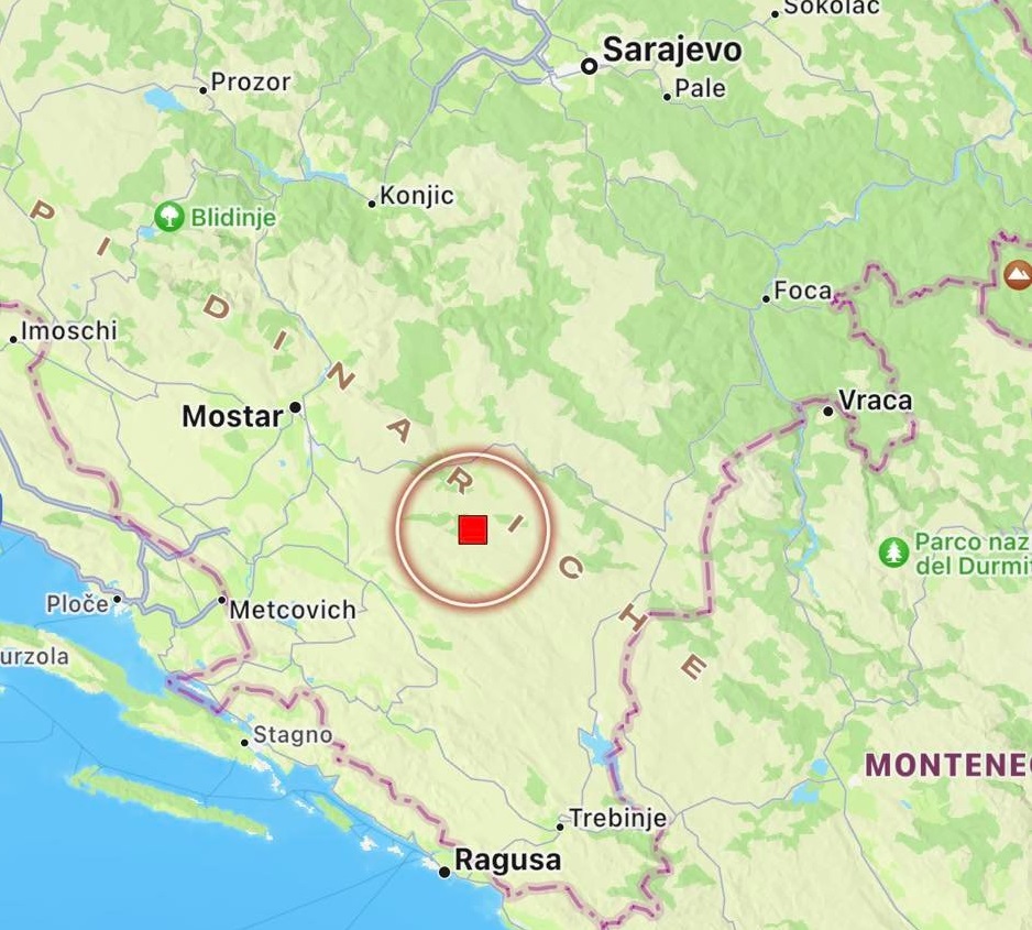 terremoto bosnia erzegovina 2