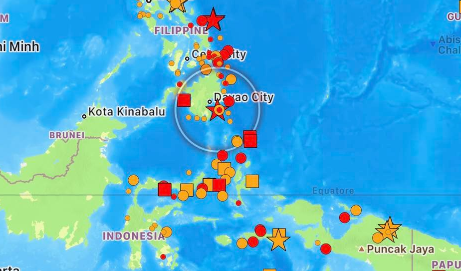 terremoto filippine