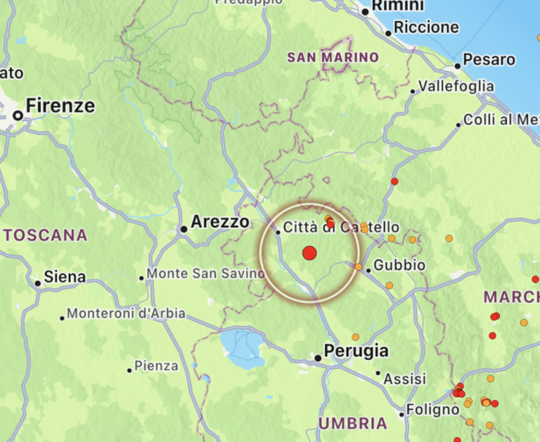 terremoto montone umbria