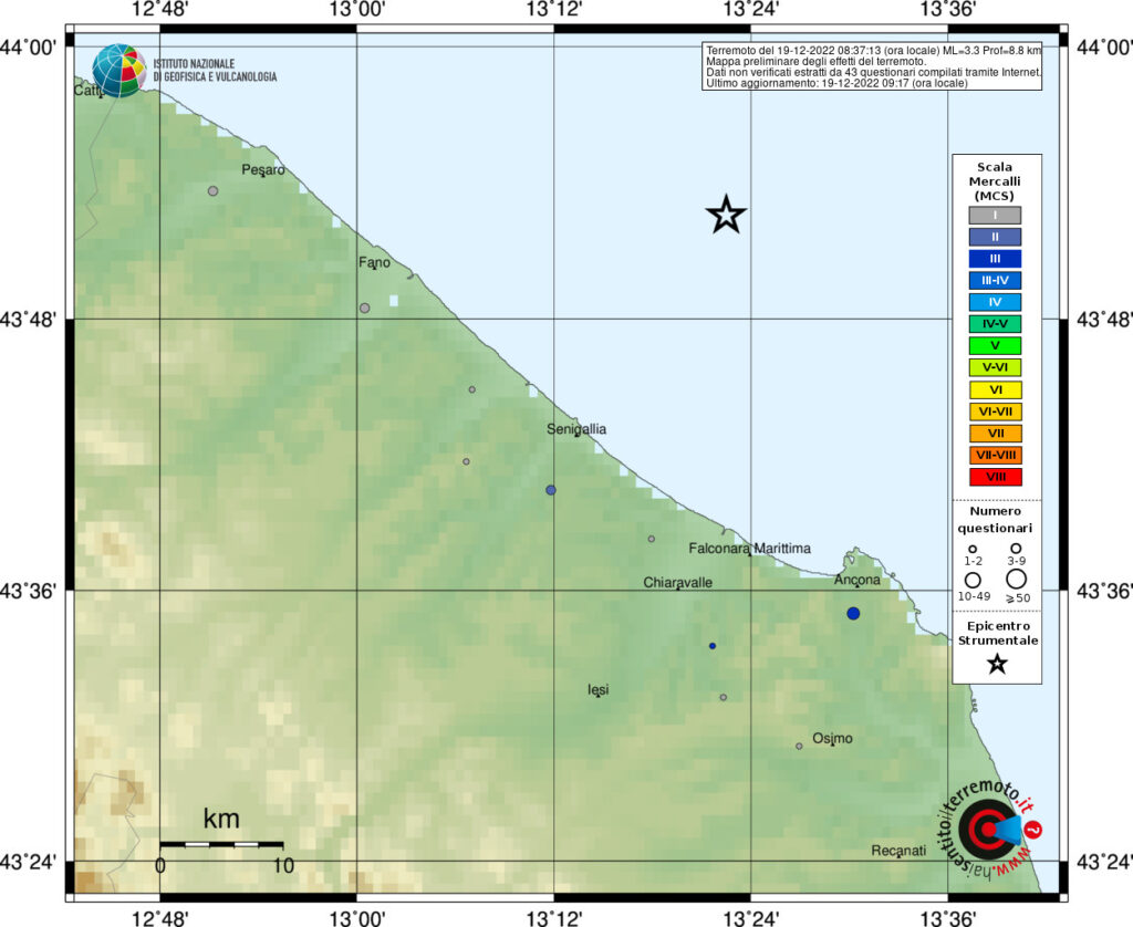 terremoto oggi ancona marche