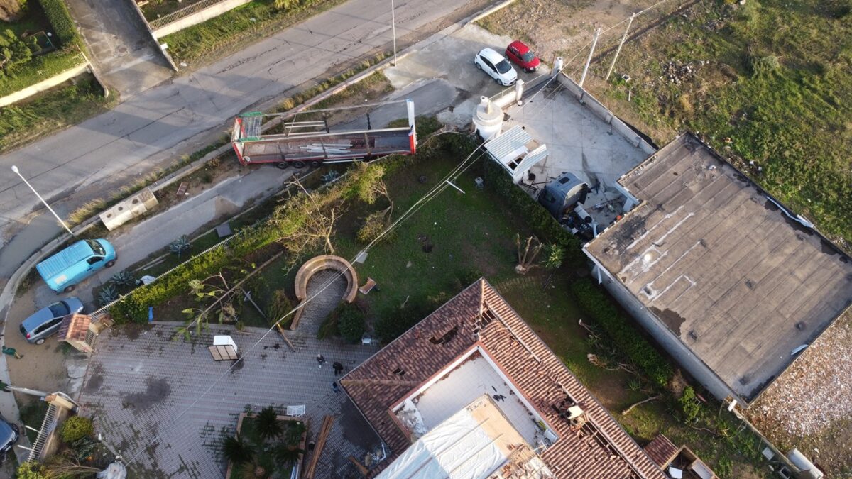 tornado capo rizzuto crotone