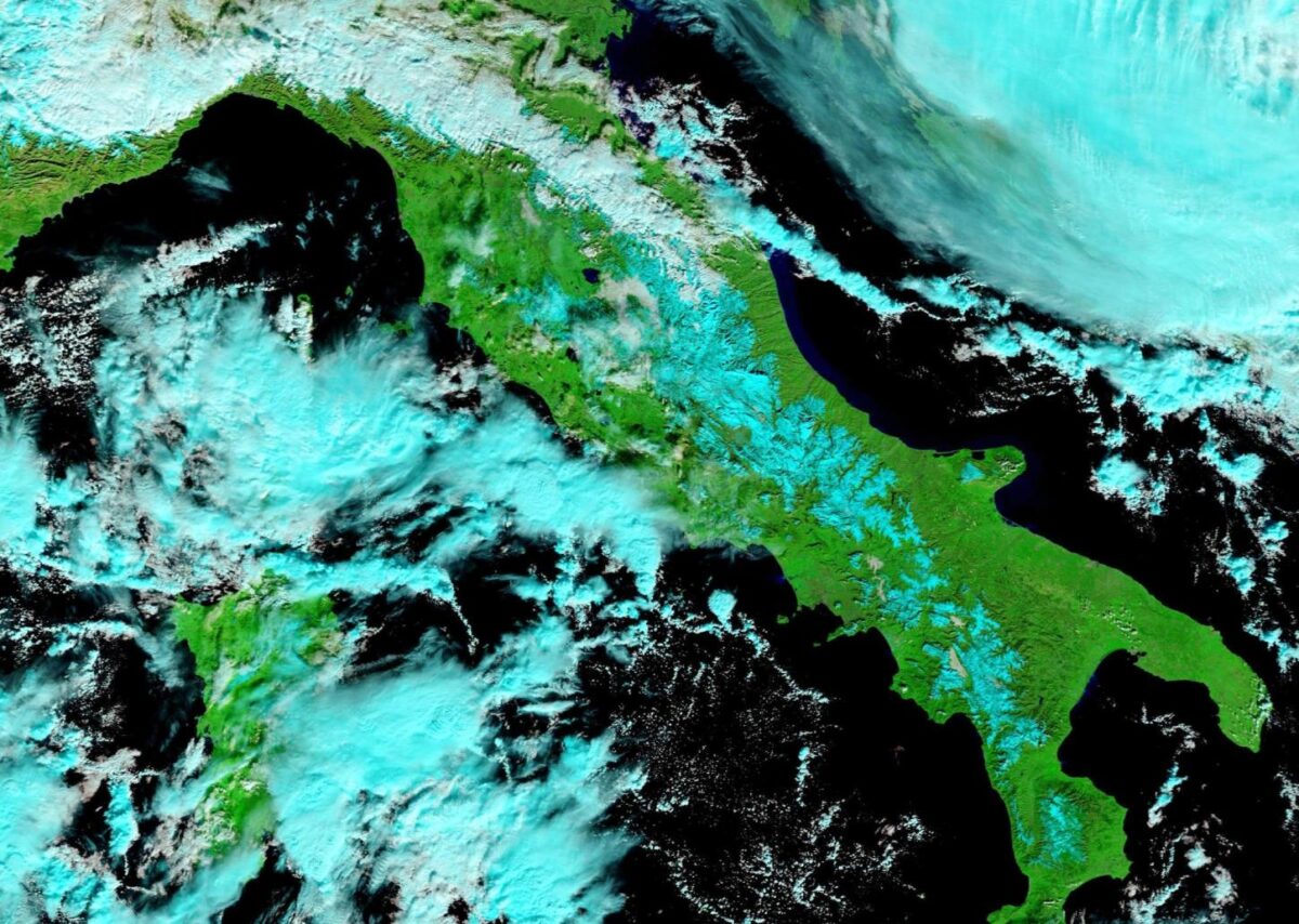 satellite nasa neve italia 24 gennaio 2023