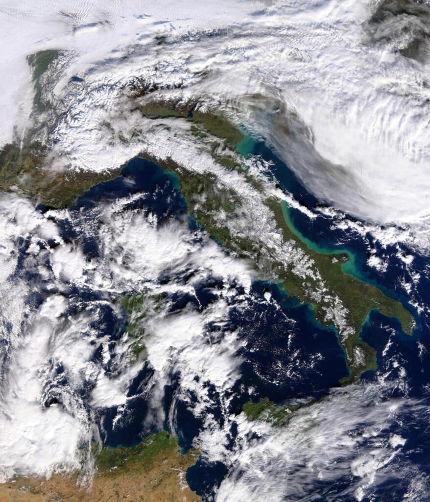 satellite nasa neve italia 24 gennaio 2023