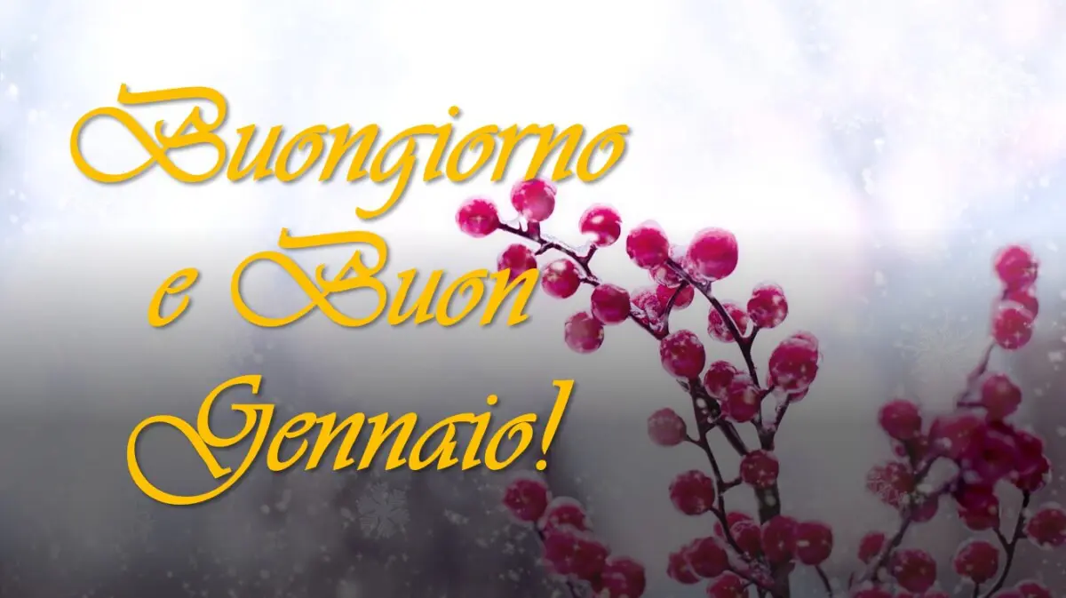 Buon 1° Gennaio, Buongiorno e Buon Capodanno (2)