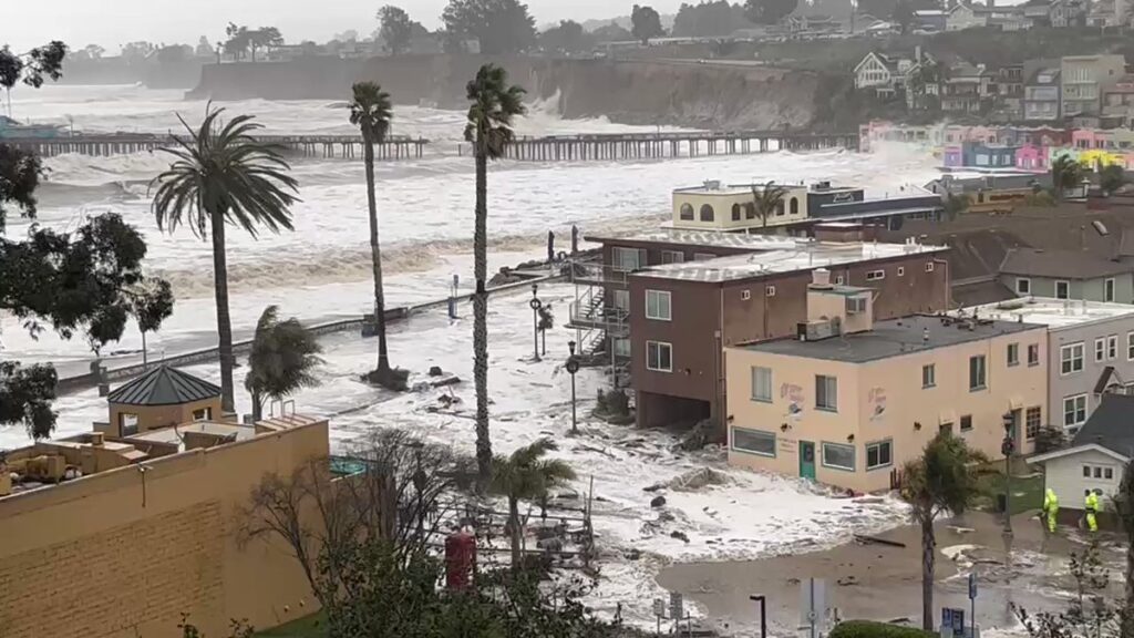 Capitola fiume atmosferico california