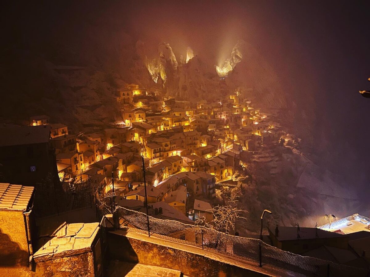 Castelmezzano neve 23 gennaio 2023