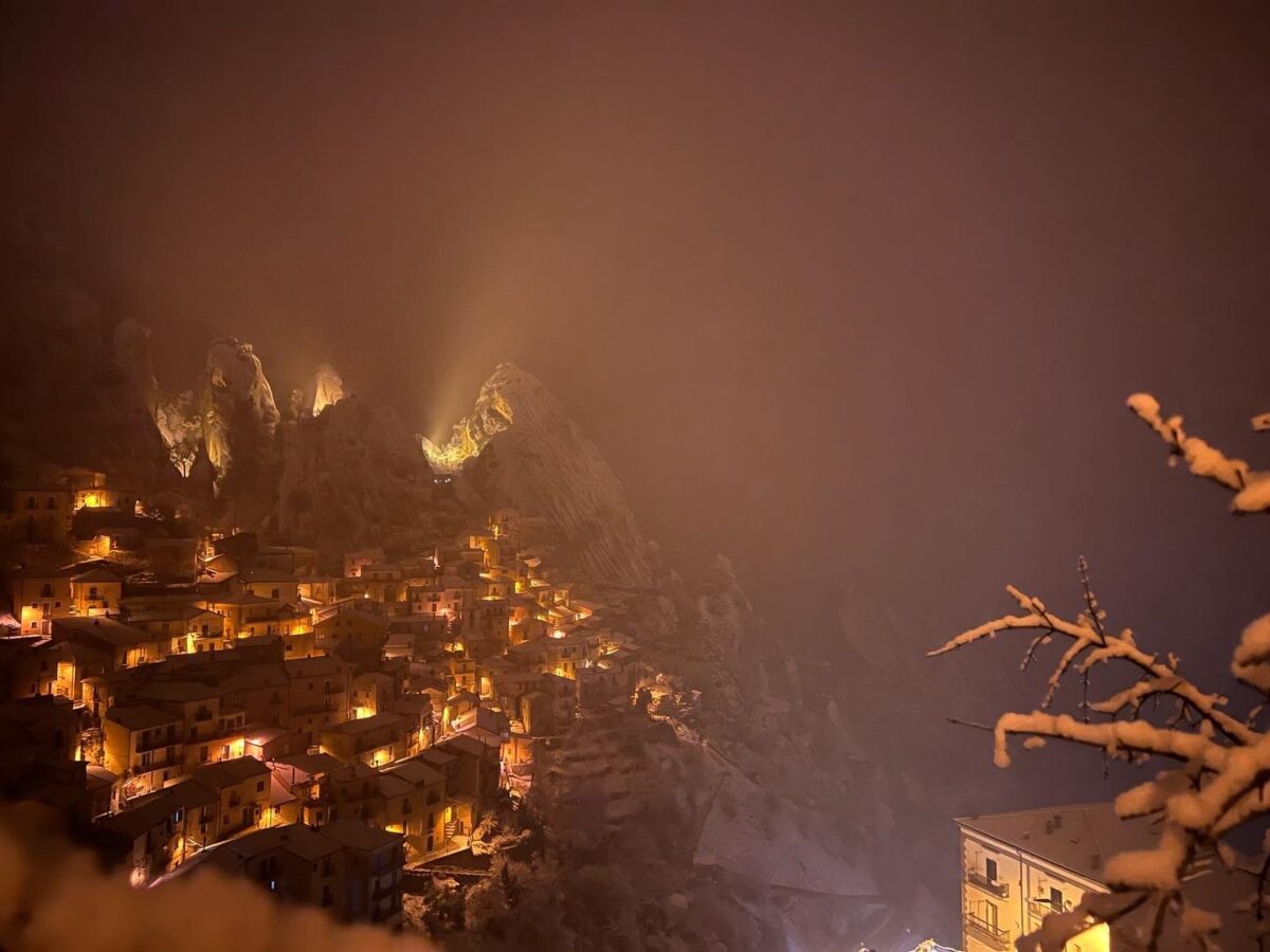 Castelmezzano neve 23 gennaio 2023