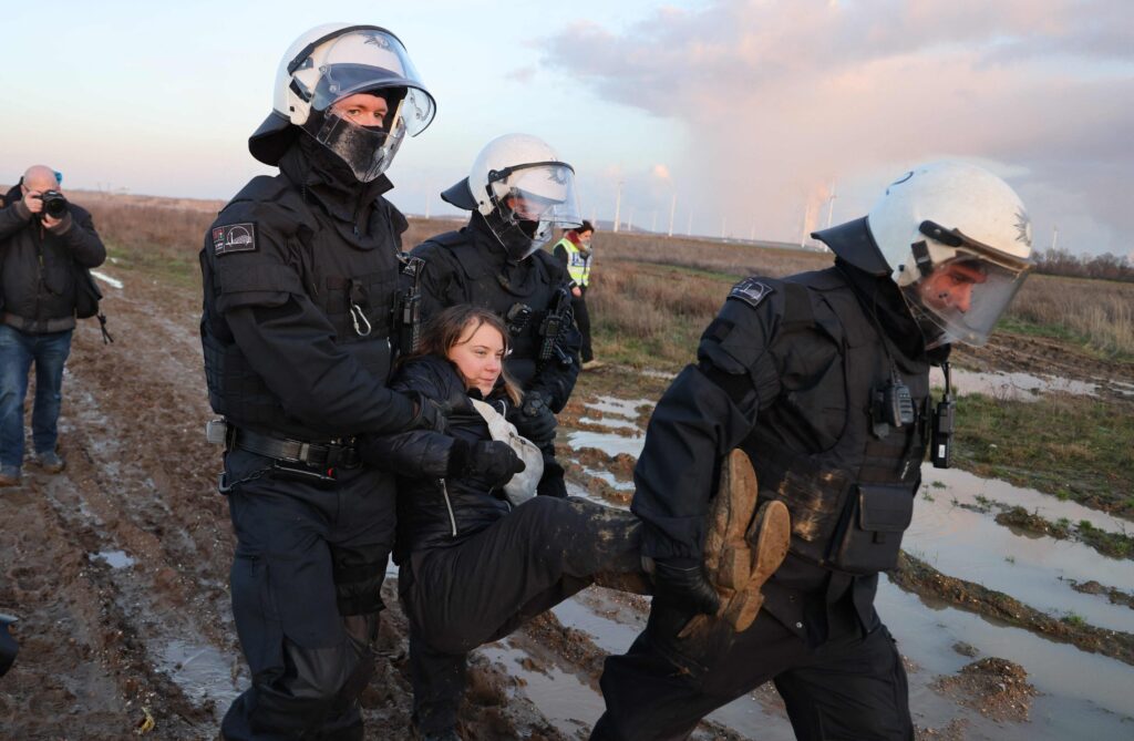 Greta Thunberg arrestata