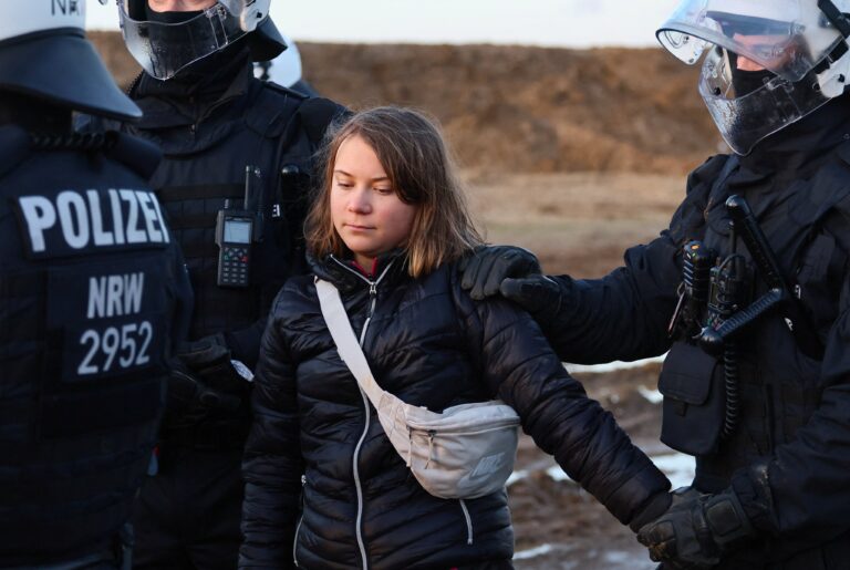 Greta Thunberg arrestata