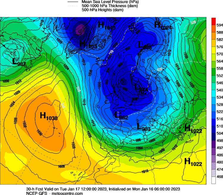 allerta meteo italia 17 gennaio 2023