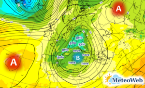 allerta neve gelo italia gennaio 2023