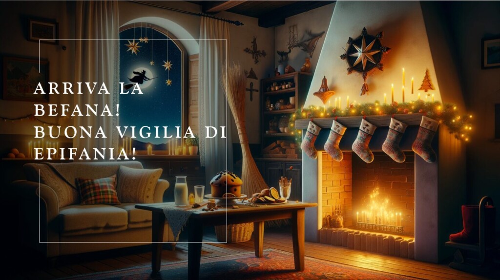 auguri buona vigilia epifania befana 2024