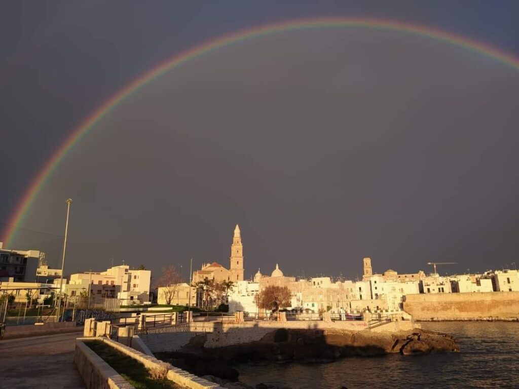 doppio arcobaleno puglia