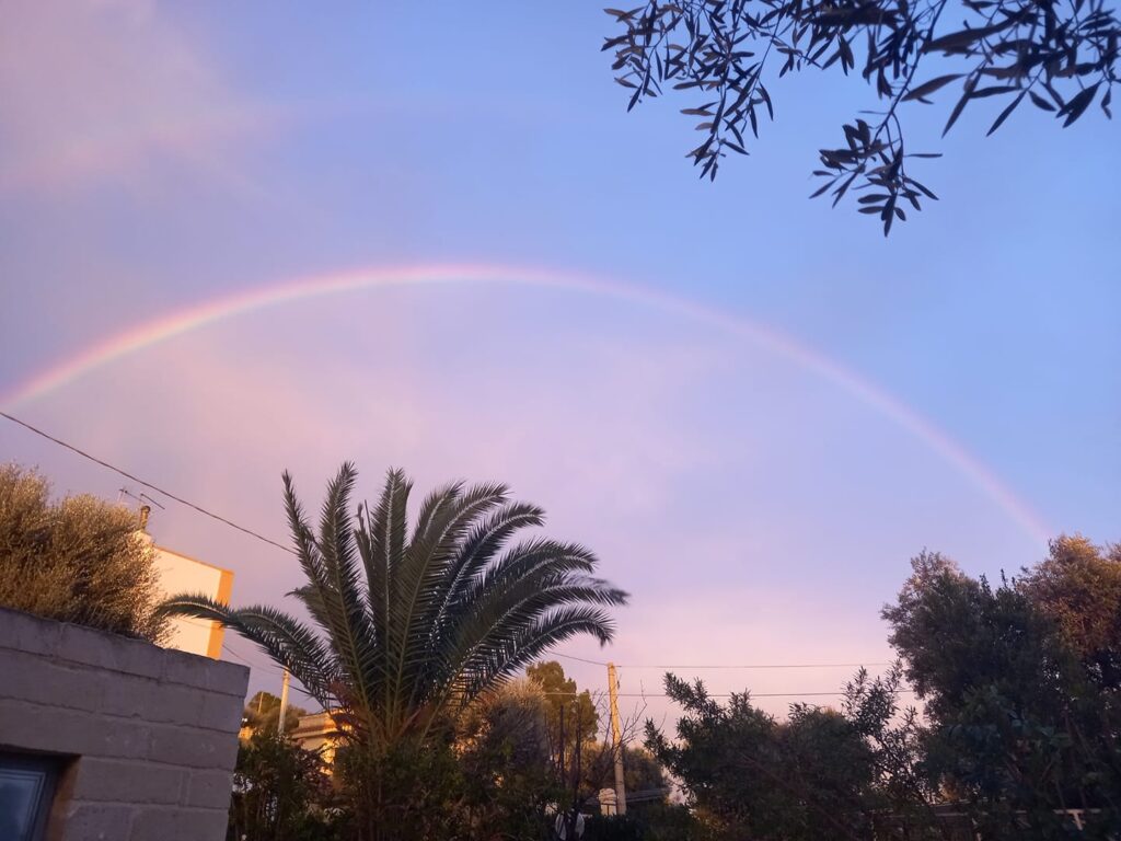 doppio arcobaleno puglia