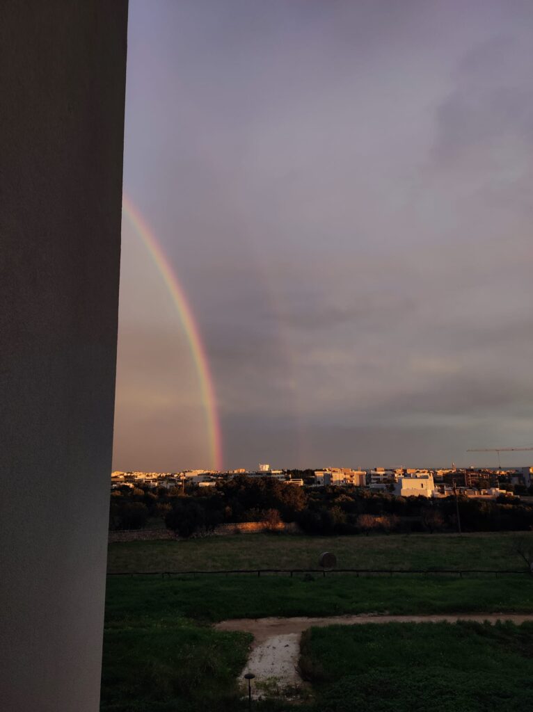 doppio arcobaleno puglia