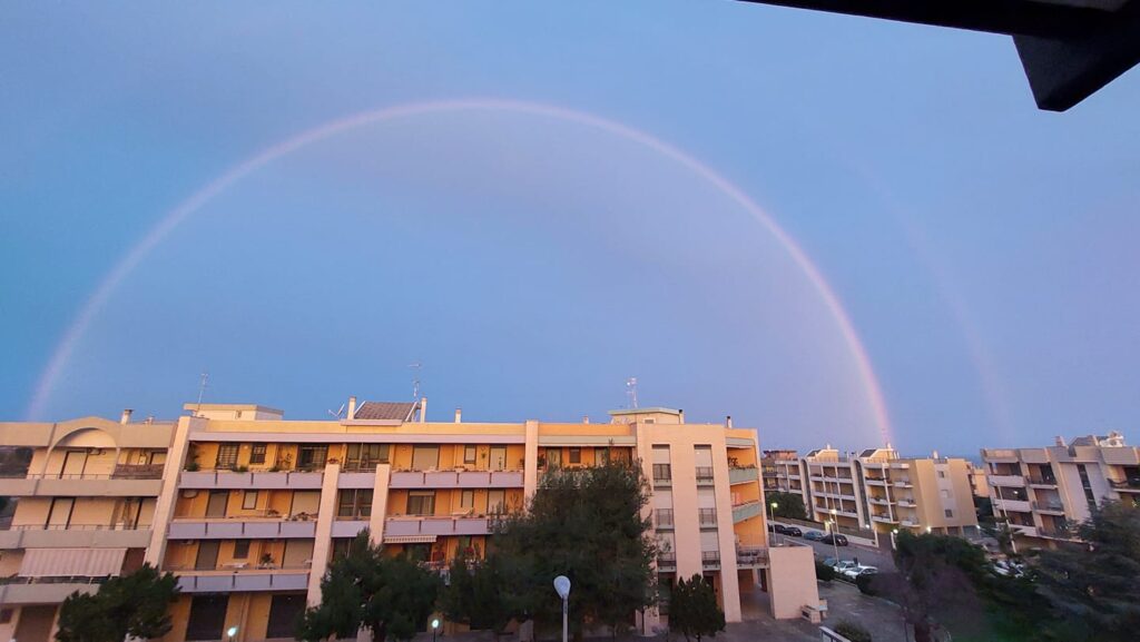 doppio arcobaleno puglia