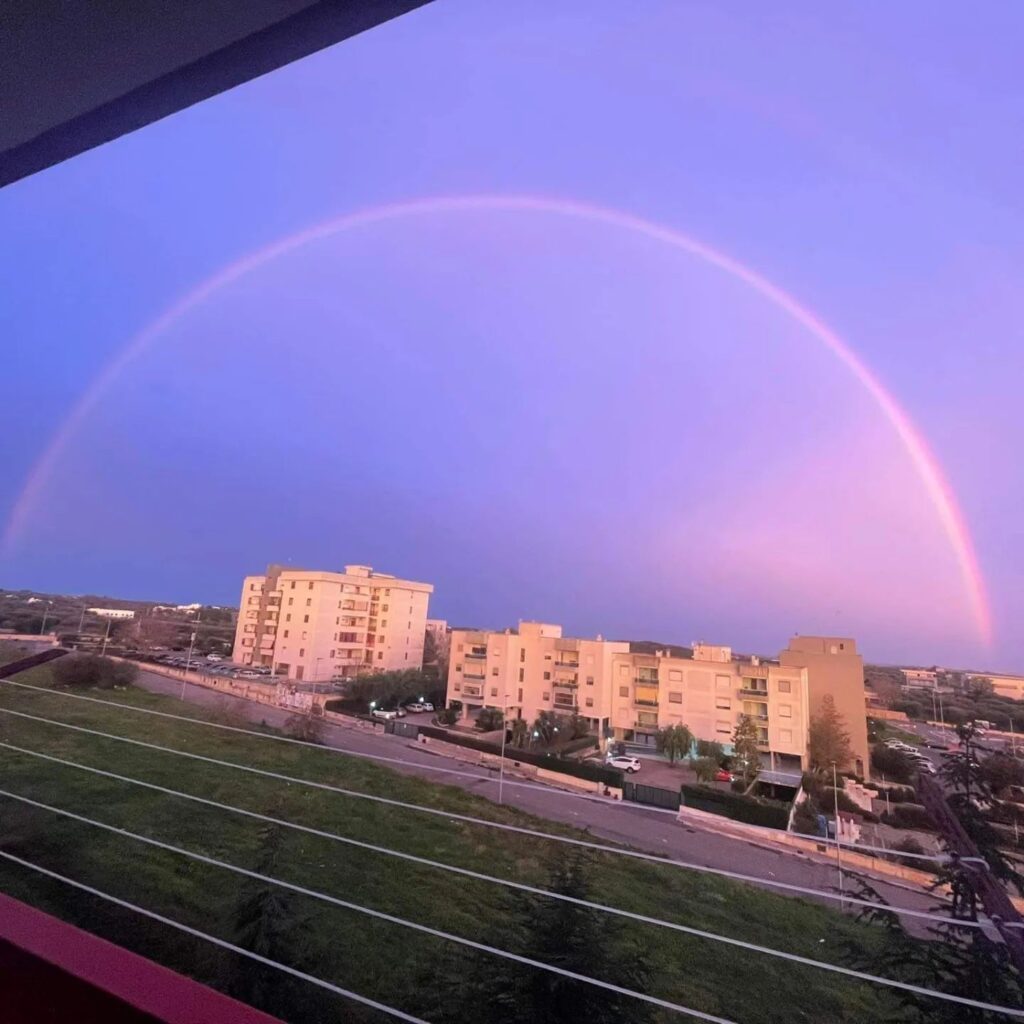 doppio arcobaleno puglia