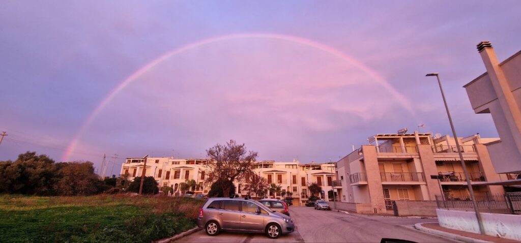 doppio arcobaleno puglia