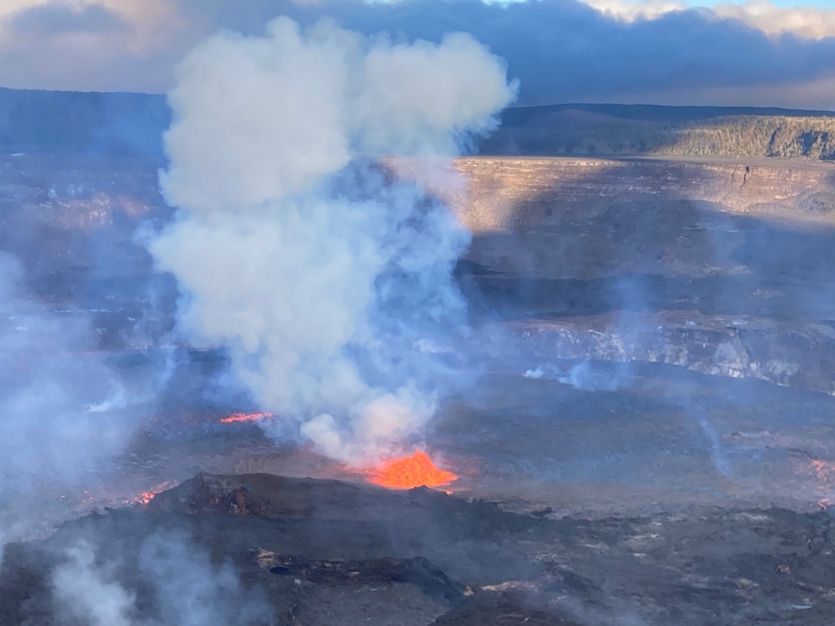 eruzione vulcano hawaii kilauea