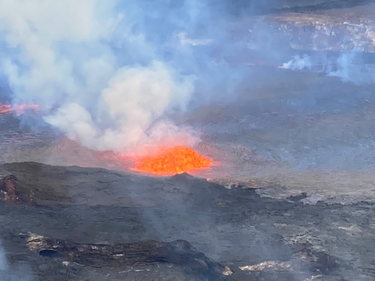 eruzione vulcano hawaii kilauea