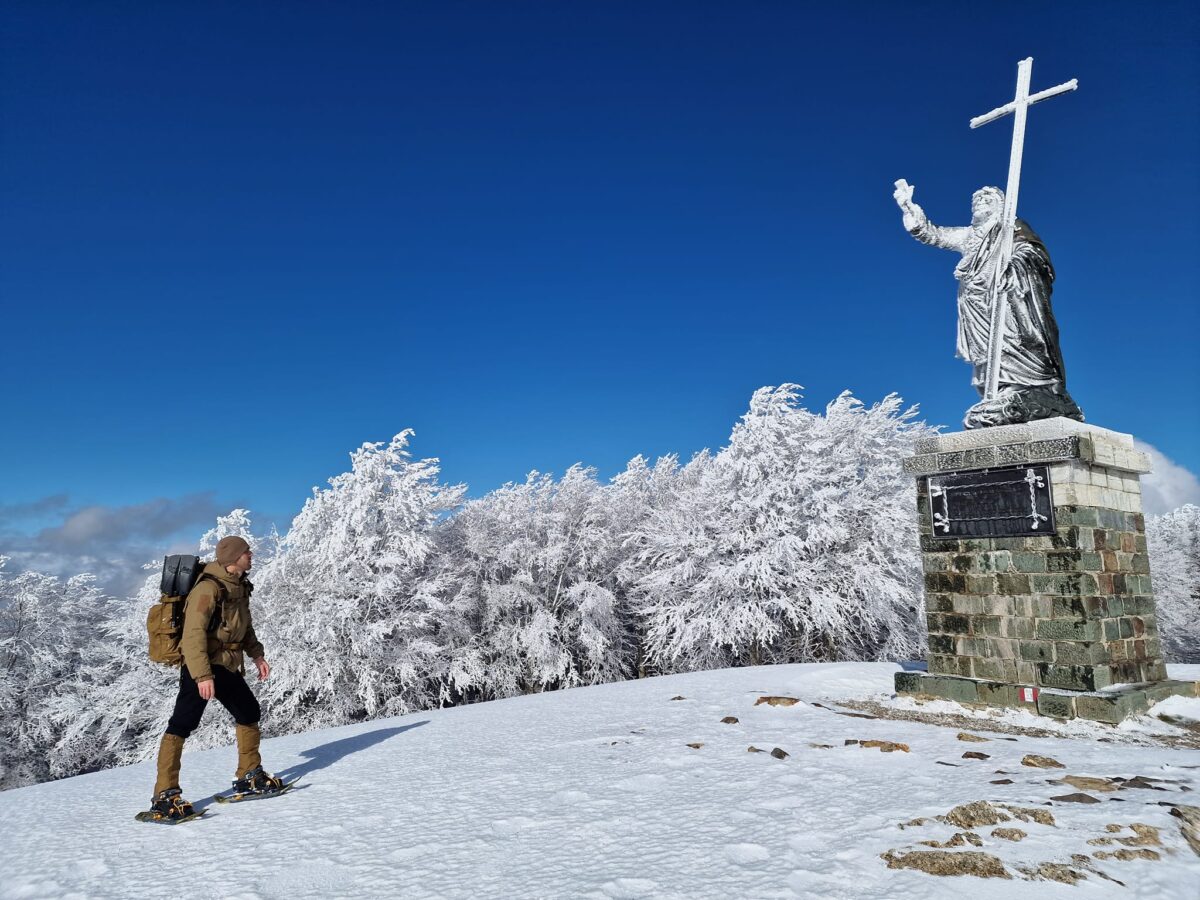 escursione neve montalto aspromonte 21 gennaio 2023