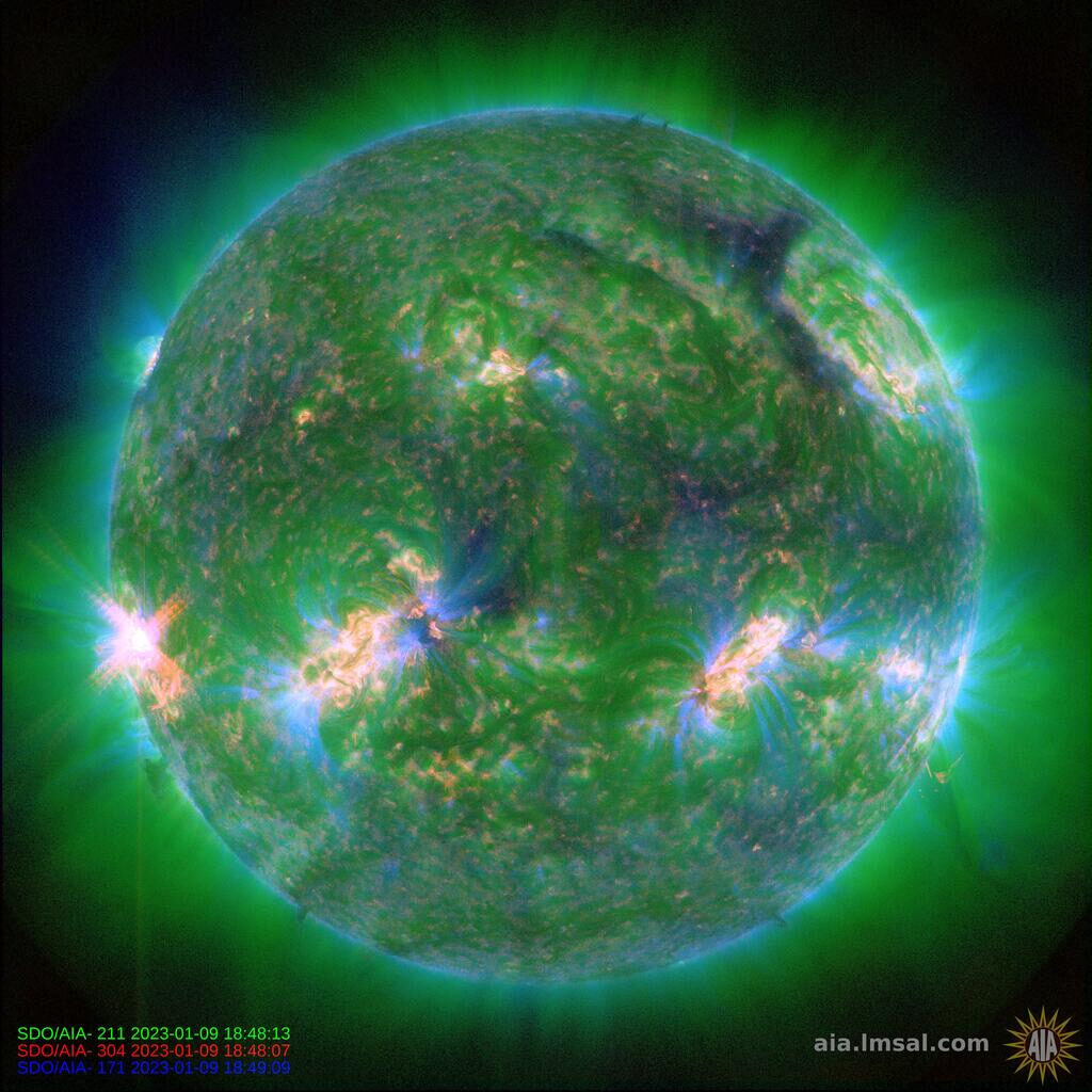 flare x brillamento sole