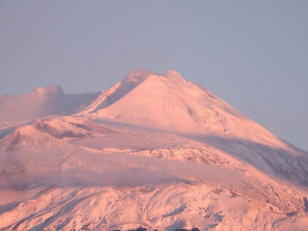 foto etna neve