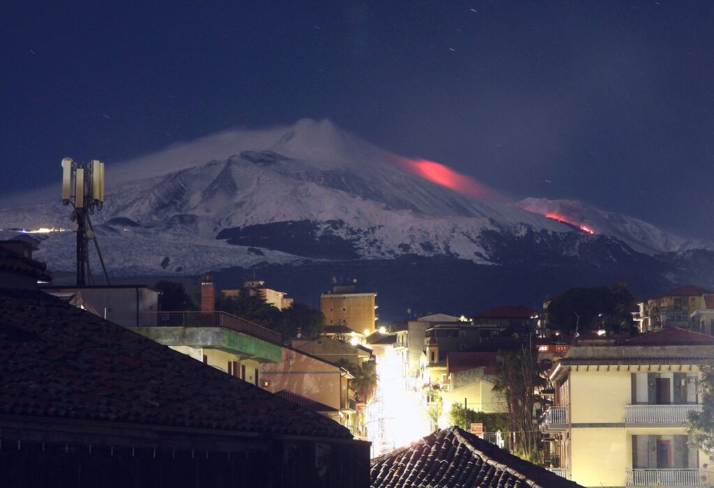 foto etna neve