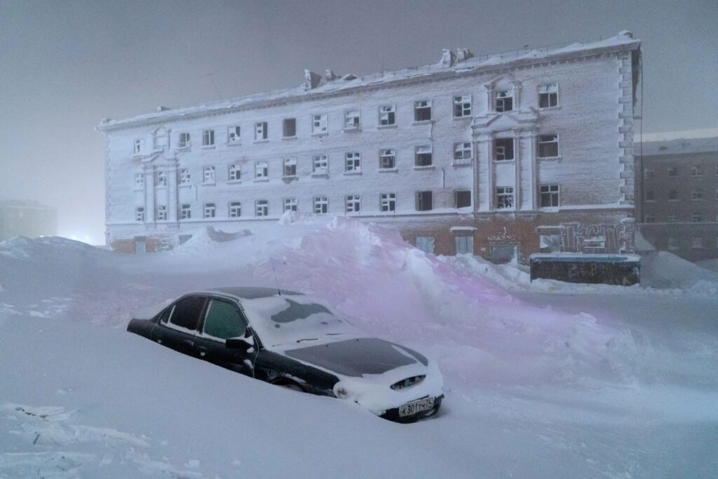 gelo Norilsk siberia