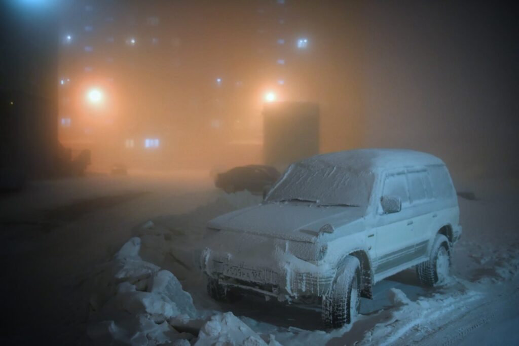 gelo Norilsk siberia