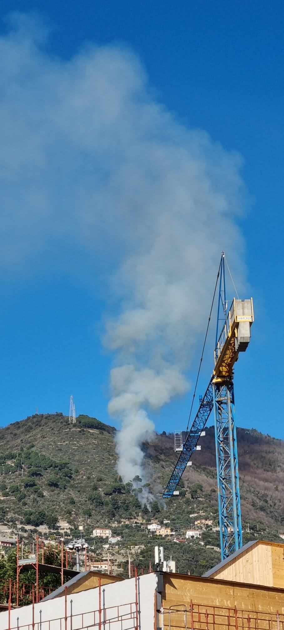 incendi liguria alassio 31 gennaio