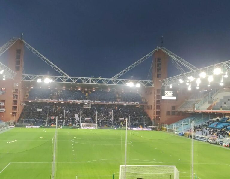 maltempo genova stadio ferraris sampdoria napoli